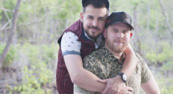 Ryan & David’s Houston Memorial Park Arboretum Engagement Portraits