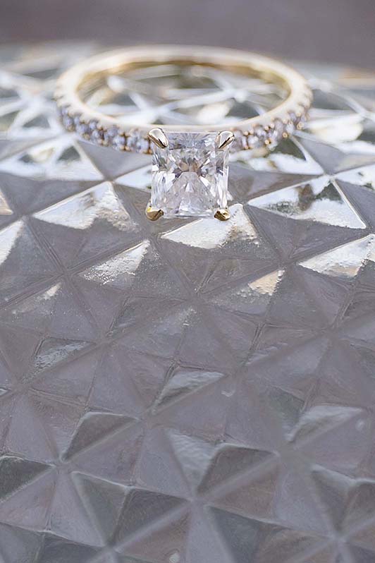 Engagement Ring geometric