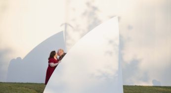 Menil Collection engagement portraits