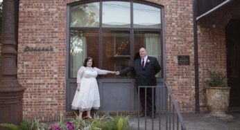 Brad & Jenny’s little white chapel wedding