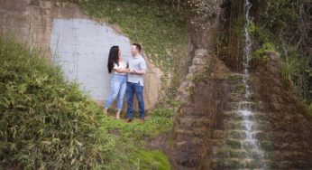 Downtown Houston Engagement Photos